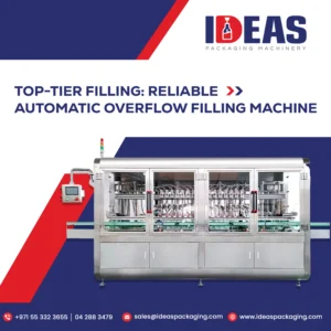 Dependable Overflow Filling Machines by Ideas Packaging Machinery