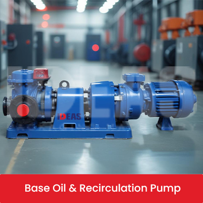 Base Oil & Rescirculation Pump By Ideas Packaging Machinery