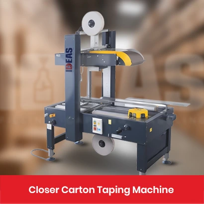 Innovative Features in Closer Carton Taping Machine by Ideas Packaging Machinery