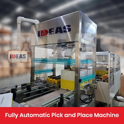 High-Speed Fully Automatic Pick and Place System by Ideas packaging Machinery