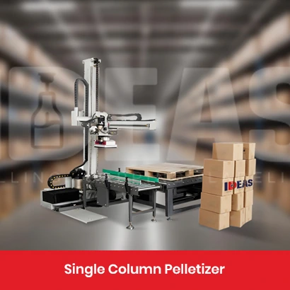 Compact and Powerful Single Column Pelletizer Solution by Ideas Packaging Machinery