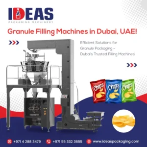 Precision Granule Filling Machines in Dubai, UAE by Ideas Packaging Machinery