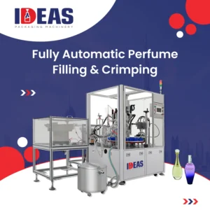 Complete Automatic Perfume Bottling & Crimping Solution