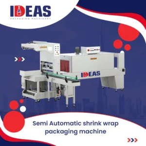 Efficient Semi-Automatic Shrink Wrap Machine