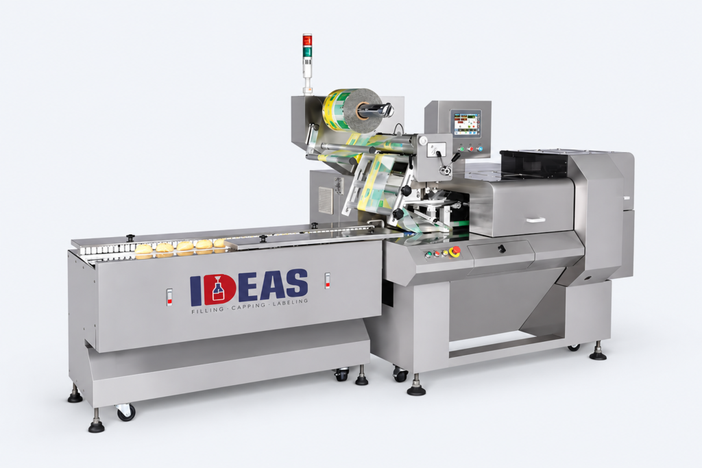 Ideas Packaging sealing machines on a neutral studio background
